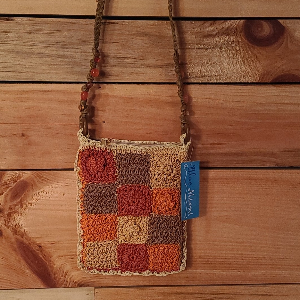 Blue Miami Crossbody purse